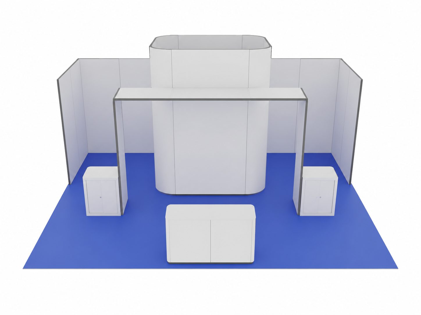 20×20 월드 페닌슐라 시스템 부스 32 대표 렌더링
